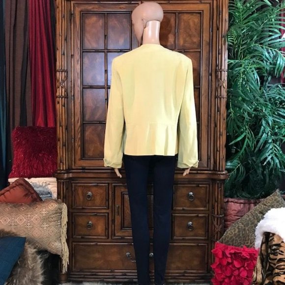 Jones New York Buttercream Genuine Suede Jacket - Picture 4 of 14